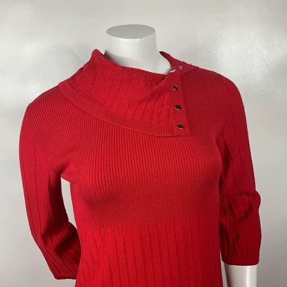3For$20 Style & Co Red Midi Dress size PS